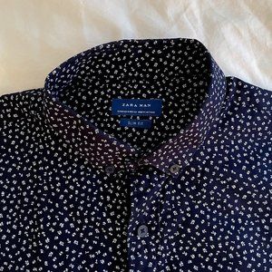 Men's ZARA Dress Shirt - Size M (Slim)